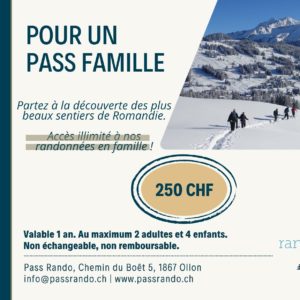 Bon cadeau Pass Famille