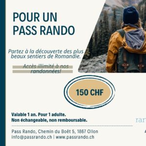 Bon cadeau Pass Rando